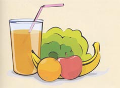 Sole s, soli no. Mangiare molta frutta - Viva gli Anziani in rete