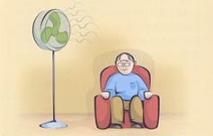Sole s, soli no. Se usate il ventilatore - Viva gli Anziani in rete